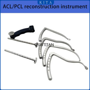 KITA Stainless Steel Adjustable C-type drill guide sight for knee ligament Shoulder Aimer guider Orthopedic Instruments
