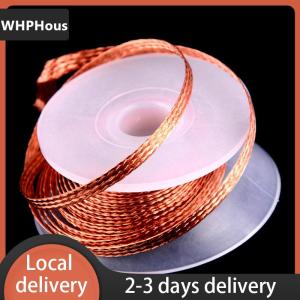 [COD] WHPHous Ship within 24 hours 1PC 3.0mm 1.5M 3.0M Desoldering Braid Solder Remover Wick Wire Repair Tool New