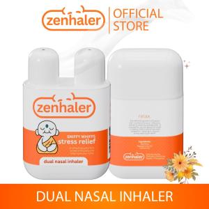 Zenhaler Stress Relief | Natural Dual Nasal Inhaler for Relaxation & Tension Relief