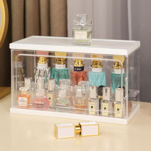 Mainland Kotak Parfume Bening Rak Parfum Kosmetik Makeup Organizer Rak Penyimpanan Serbaguna HRM318