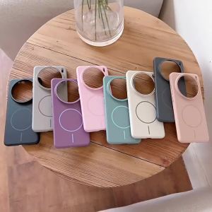 ใช้ได้กับเคสศัพท์ vivo iQOO13 iQOO 12Pro iQOO12 Pro iQOO Neo10 iQOO Neo10 Pro Neo10Pro เคสศัพท์แบบมีสัมผัส PC เคสแม่เหล็กดูดแบบฟรอสต์ เคสกันกระแทกป้องกันรอยนิ้วมือ