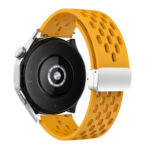 Silicone Strap For Coros Pace 4 Smart Watch Band Soft Rubber Bracelet Magnetic Buckle Band