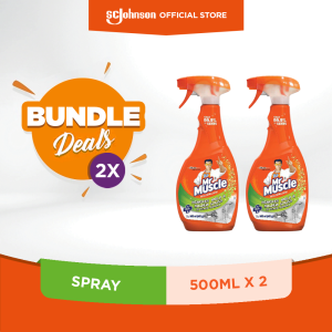 Mr. Muscle Mold & Mildew Primary Spray 500 ml Twin