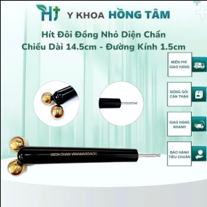 Hít Đồng Đôi Diện Chẩn (Lăn Cầu Đồng Đôi Láng Nhỏ) Kích Thước Nhỏ Gọn (13cm) Chất Liệu An Toàn Dễ Sử Dụng