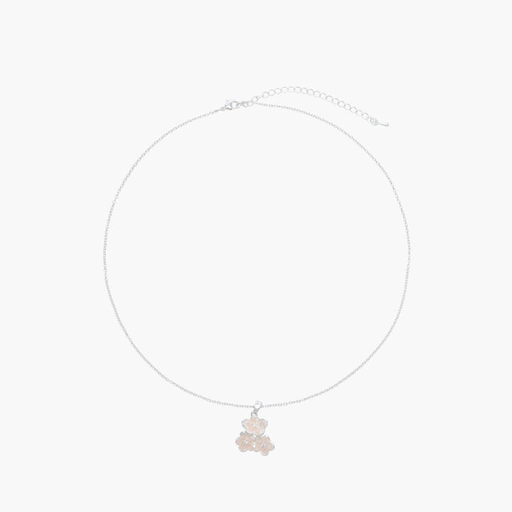Babyshop%20Silver%20Flower%20Necklace%20And%20Earring%20Set%20Silvermetallic%20-%20Image%202