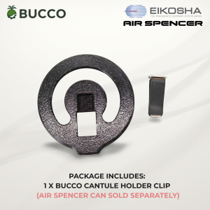BUCCO v4 Holder for Air Spencer | Premium Car Air Freshener Mount - This holder is strictly for the EIKOSHA AIR SPENCER can.
