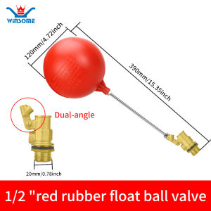 1/2" 3/4" PVC Float Valve Ball Type Brass Fittings STAINLESS float valve float valve for water tank