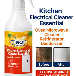 🔥✨Ultimate Deep Clean Degreaser For Refrigerator & Kitchen - Antibacterial 99.9% Quick Stain Removal Natural Formula Multi-Surface Safe