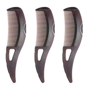 2pcs Energy Comb Press Hollow Comb No Wash Dandruff Grease Massage Comb Scalp Cleansing Hair Comb