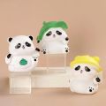 1 Piece Cartoon Cute Vinyl Panda LED Night Light Auto Dashboard Ornament Bedroom Lamp DIY Decoration Children's Gift. 