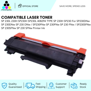 ETQ Compatible Laser Toner Ricoh SP 230L 230H SP230H SP230L 408294 TYPE SP 230H SP230 For SP230DNw SP 230DNw SP 230 DNw / SP230FNw SP 230FNw SP 230 FNw / SP230SFNw SP 230SFNw SP 230 SFNw Printer Ink
