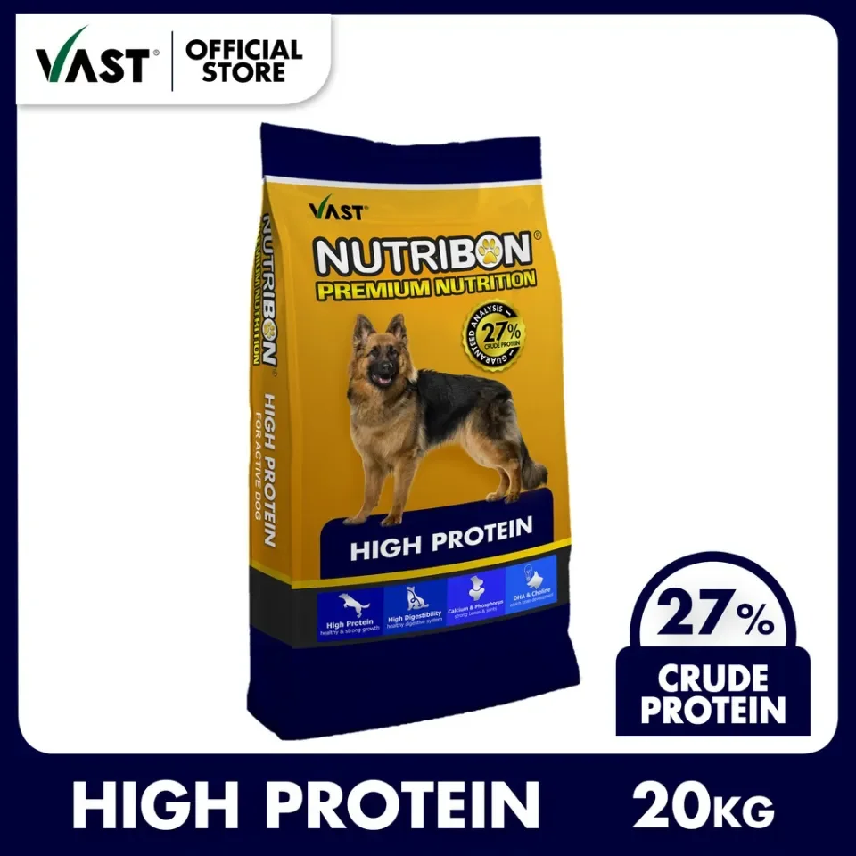 NUTRIBON HIGH PROTEIN DOG FOOD 20KG Lazada PH