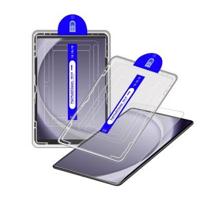 ฟิล์มกระจก พร้อมบล็อคติดตั้ง สำหรับ Samsung Tab A9+/ Tab A9 / Tab S7/ S8 /S9 /S9 FE/ S10 /Tab S7 FE /S8+/S9+/S9 FE+/S10+/S10 Lite
