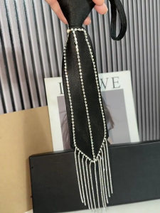 Ties For Janpanese Cosplay Accessory Neckwear seifuku Anime Necktie with Rhinestones Tassels