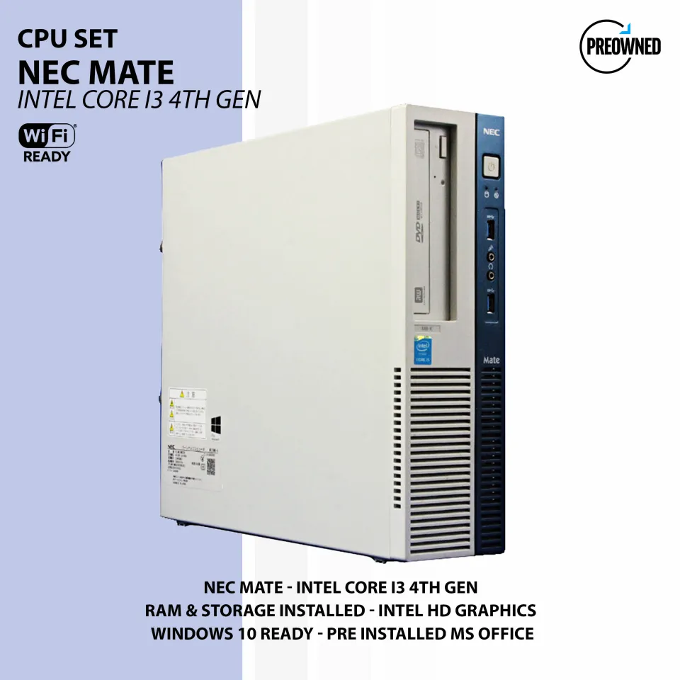 DEKSTOP PC ( NEC MATE / Intel Core i3 4170 4th Gen / 4GB RAM