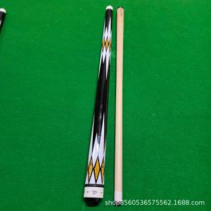 Chinese Style Billiard Cue Wholesale Cross Border Hot-Selling Fancy Nine Ball Cue Black Eight Billiard Cue 13mm Big Head 1/2 Split