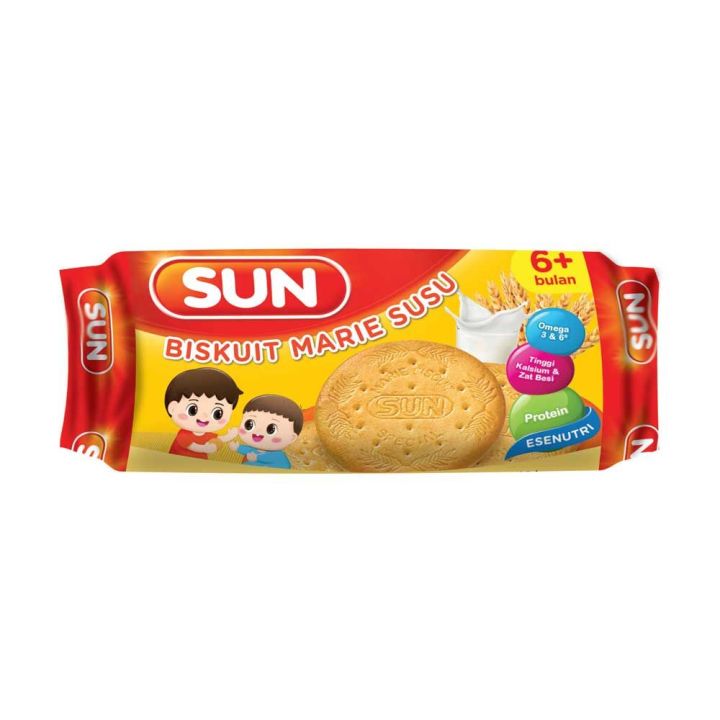 Sun biskuit marie susu 150 gram | Lazada Indonesia