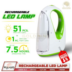Kyowa Rechargeable LED Lantern w/ Night Light (KW-9128)