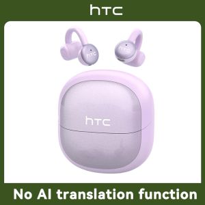 HTC NE15 AI Translation Headset Bluetooth 6.0 IPX5 Waterproof TWS HiFi Sound Wireless Earphones 1Year Warranty supports 135 languages real-time translation Bluetooth earphones