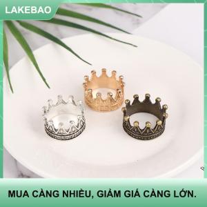 【LAKEBAO】 Vương miện kim loại thời trang cho búp bê đồ chơi Quà Tặng Mũ Nhà búp bê công chúa hoàng hậu cho trẻ em