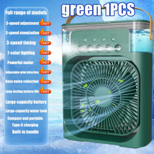 Best Seller 4 in 1 USB Air Cooler Fan with 3-Speed Mini Air Conditioner Electric Cooling Fan for Table Humidifier Air Purifier Portable Portable Air Conditioner Fan