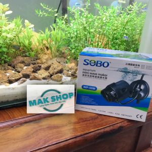 Máy Thổi Luồng Mini WP-50M 3W Cho Hồ Cá Cảnh Tạo Dòng Chảy Đẩy Phân 1 Công Đôi Việc