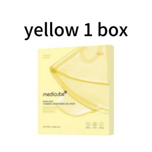 Mask Medicube Kojic Acid Turmeric Gold Jelly Gel Mask - Overnight Face Mask for Glass Glow Skin Korean Facial Mask Pore Care