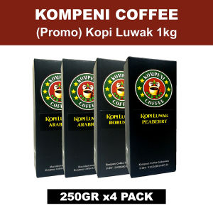 Kopi Luwak Liar 1kg - Sesuai Paket Bubuk