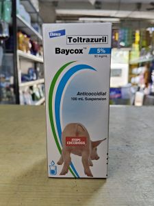 BAYCOX 5% 100ML (TOLTRAZURIL)