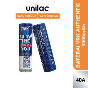 Baterai 18650 VRK 3000mAh 40 A 3.7 V - VRK Battery 3000 mAh | Batre VRK