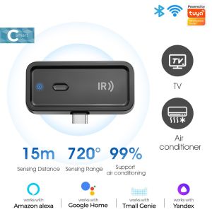 SMATRUL Tuya Smart IR Remote Control Universal WiFi Infrared Remote Controller For TV DVD Air Conditioner Support Alexa Home