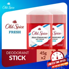 Old Spice Anti Perspirant Deodorant High Endurance Dry Cream Pure