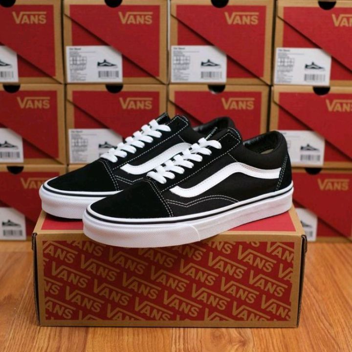 Vans old 2025 skool black indonesia