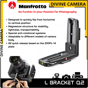 Manfrotto Q2 L Bracket MS050M4-Q2