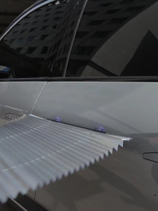 65/70/80cm Car Front Windshield Sunshade Retractable Automotive Interior Sunshade Protector Universal Vehicle Sun Visors