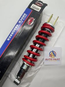 ( CRUN ) Shockbreaker CRF 150 Red 390 MM Shock Absorber Belakang Motor K84 ( A CLASS )