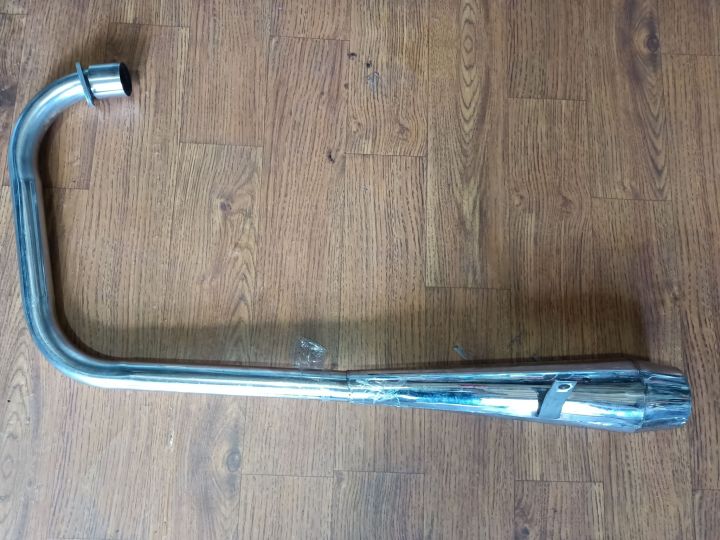 MOTORCYCLE (TAMBUTSO) EXHAUST MUFFLER BULLET TYPE FOR BARAKO High