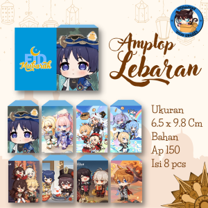 amplop genshin impact / bisa custom