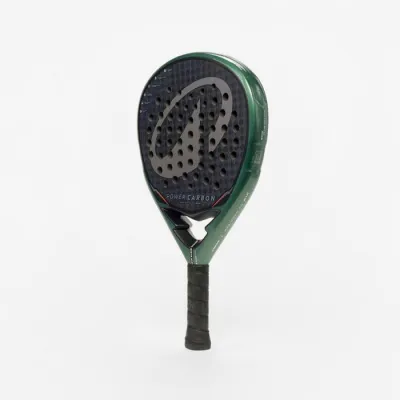 Decathlon KUIKMA Raket Padel PR Power Carbon Hitam/Hijau - 8959246