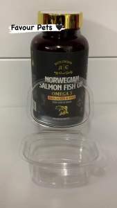 Rich Choice Norwegian Salmon Fish Oil/Repack/7 Capsules (1 Week Amount)/for Cat & Dog