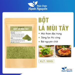 Bột mùi tây 100g bột Parsley nguyên chất gia vị ướp món ăn khử mùi tanh tăng hương vị món ăn