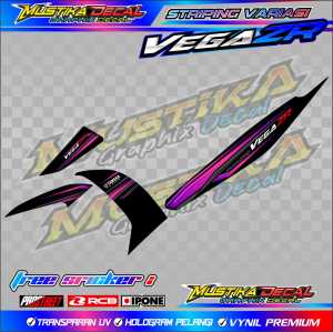 STRIPING VARIASI YAMAHA VEGA ZR / STICKER LIST MOTOR YAMAHA VEGA ZR