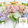 5 prongs combination artificial flowers home decoration fake flowers artificial bouquet. 