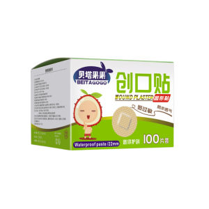 100/120PCS Mini Band Aid Round Bandage Disposable Waterproof Adhesive Bandage Band-aid Plaster for Kids Plaster