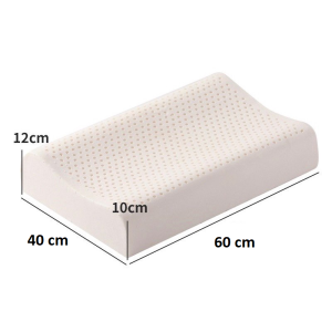 🔥GIẢM SỐC🔥 Gối cao su thiên nhiên 100%  nhập khẩu Thái Lan gối nằm cao su tự nhiên dợn sóng chống đau cổ vai gáy ruột gối cao su siêu mềm êm đàn hồi tốt gối nằm cao su thiên nhiên giá rẻ_Nemtot Bedding