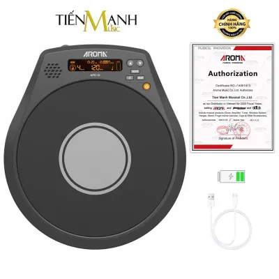 [Chính Hãng] Mặt Trống Tập Điện Tử Đa Năng Có Loa Aroma APD10 - Drum Pad APD-10