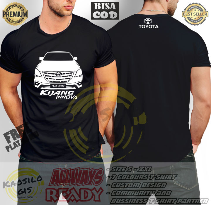 Kaos Toyota New Toyota Kijang Innova Kaosilogis Lazada Indonesia