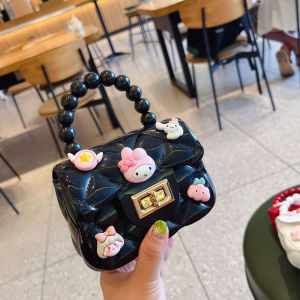 Mr. Classy Dolly Cute Cartoon Jelly Mini Pearl Bag Girls Silicone Coin Purse