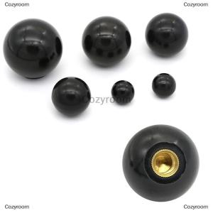 [COD] Cozyroom Amango Black plastic M4 M5 M6 M8 M10 M12 thread ball shaped head clamping nuts knob