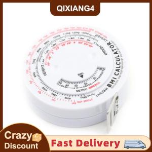 【SDJZT】 BMI Body Mass Index Retractable Tape 150cm Measure Calculator Diet Weight Loss Tape Measures Tools